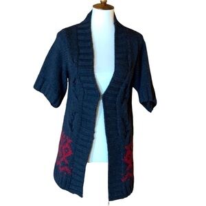 Banana Republic Heritage chunky cardigan sweater Size Small 100% wool